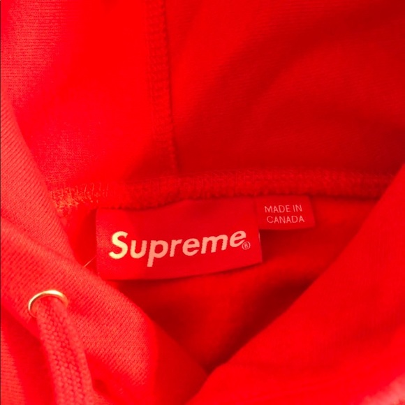 Medium Supreme x Swarovski 25th Anniversary Red Hoodie - Picture 4 of 4